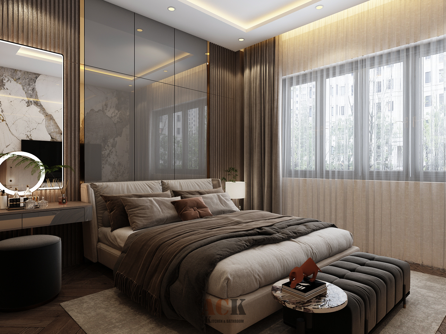 Thiết kế phòng ngủ đẹp - Bí quyết tạo không gian nghỉ ngơi lý tưởng và đẳng cấp